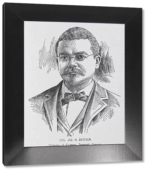 Col. Jas. H. Deveaux; Collector of Customs, Savannah, Georgia, 1902. Creator: J. H. Cunningham