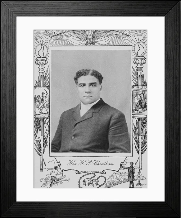 Framed Print : Hon. H. P. Cheatham [recto], 1902. Creator: Unknown