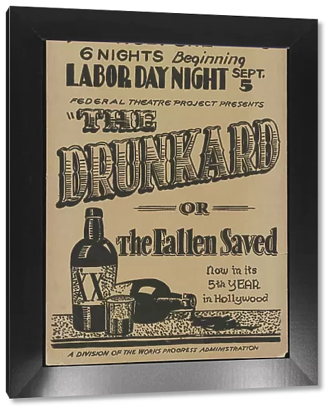 The Drunkard, Holyoke, MA, 1938. Creator: Unknown
