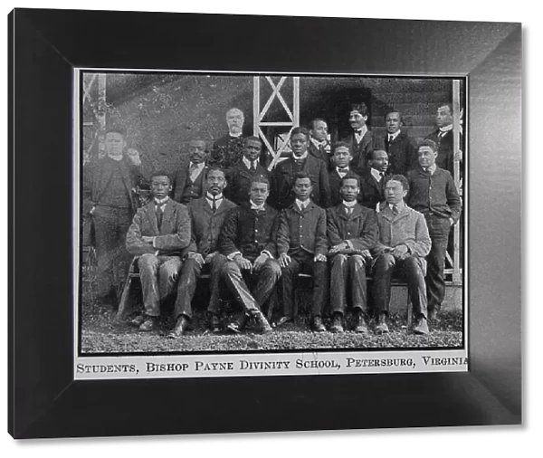 Students, Bishop Payne Divinity School, Petersburg, Virginia, 1911. Creator: Unknown
