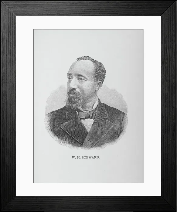 Framed Print : W. H. Steward, 1887. Creator: Unknown Framed Print : W. H. Steward, 1887. Creator: Unknown