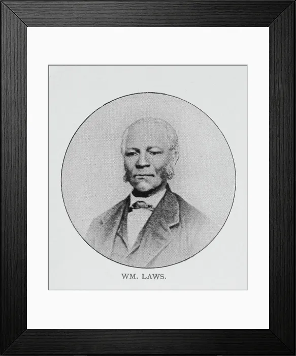 Framed Print : Wm. Laws, 1894. Creator: Unknown Framed Print : Wm. Laws, 1894. Creator: Unknown