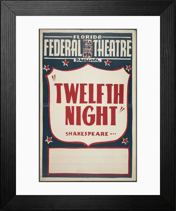 Framed Print : Twelfth Night, Jacksonville, FL, 1937. Creator: Unknown Framed Print : Twelfth Night, Jacksonville, FL, 1937. Creator: Unknown