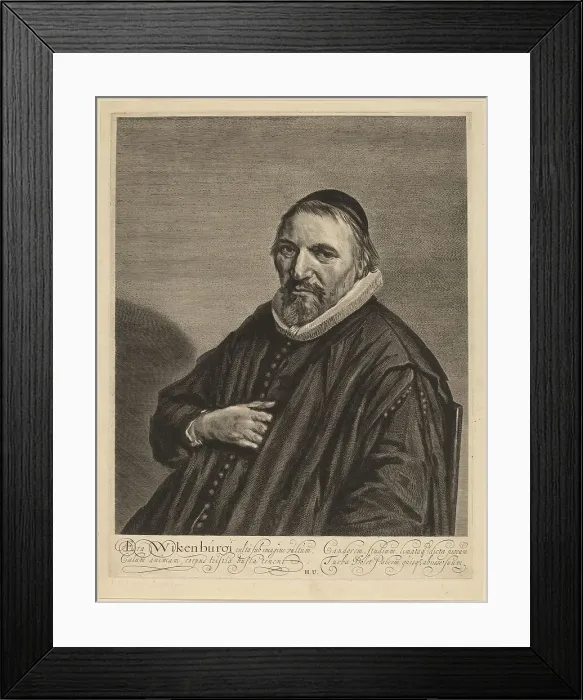 Framed Print : Theodorus Wikenburg. Creator: Jonas Suyderhoef