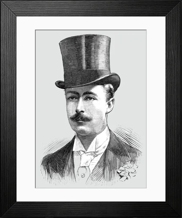 Framed Print : The Right Hon William Humble Ward, Second Earl of Dudley, 1891 Framed Print : The Right Hon William Humble Ward, Second Earl of Dudley, 1891