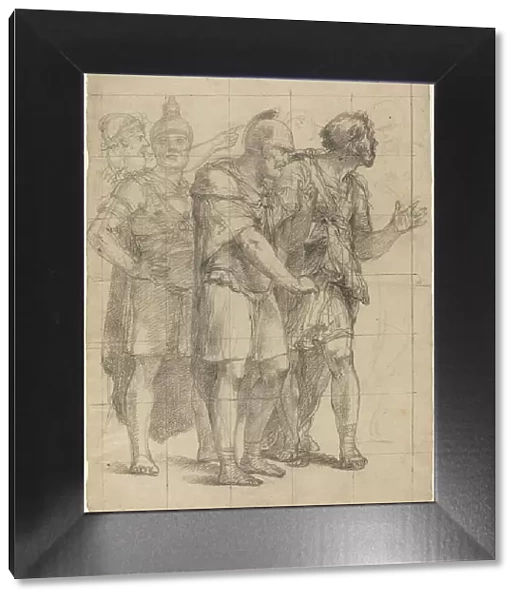 Four Standing Warriors, c. 1820. Creator: Pietro Fancelli