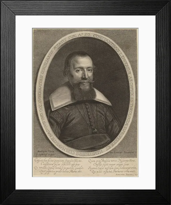 Framed Print : Constantijn L'Empereur. Creator: Jonas Suyderhoef Framed Print : Constantijn L'Empereur. Creator: Jonas Suyderhoef