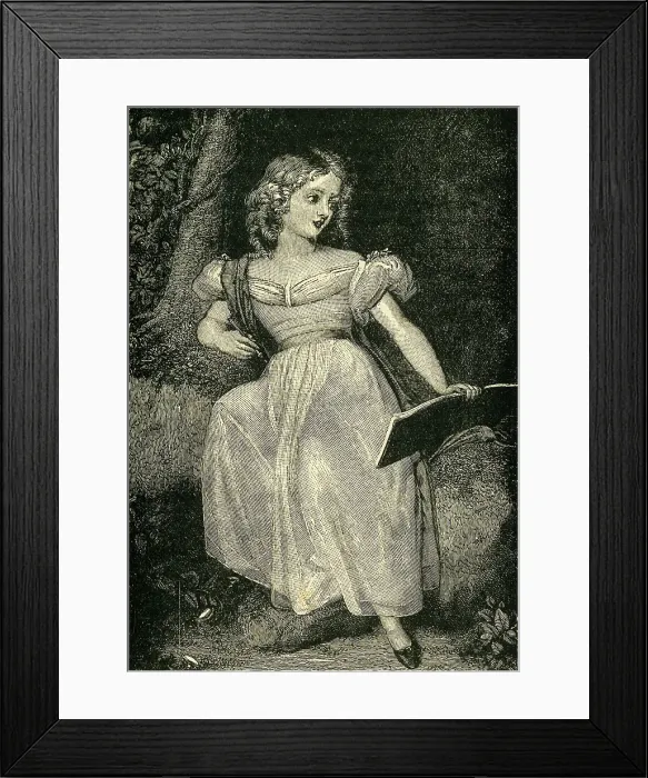 Framed Print : The Queen, When Princess Victoria, (c1897). Creator: Unknown Framed Print : The Queen, When Princess Victoria, (c1897). Creator: Unknown