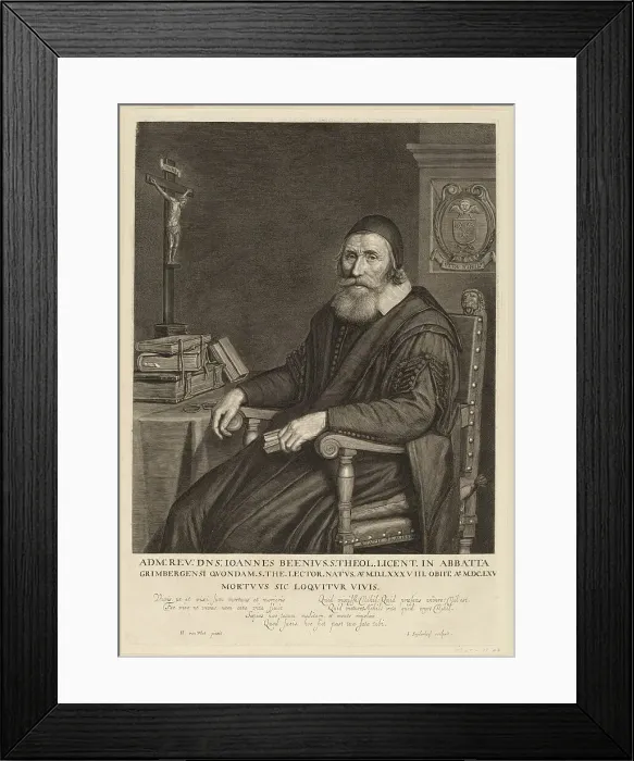 Framed Print : Johannes Been. Creator: Jonas Suyderhoef Framed Print : Johannes Been. Creator: Jonas Suyderhoef