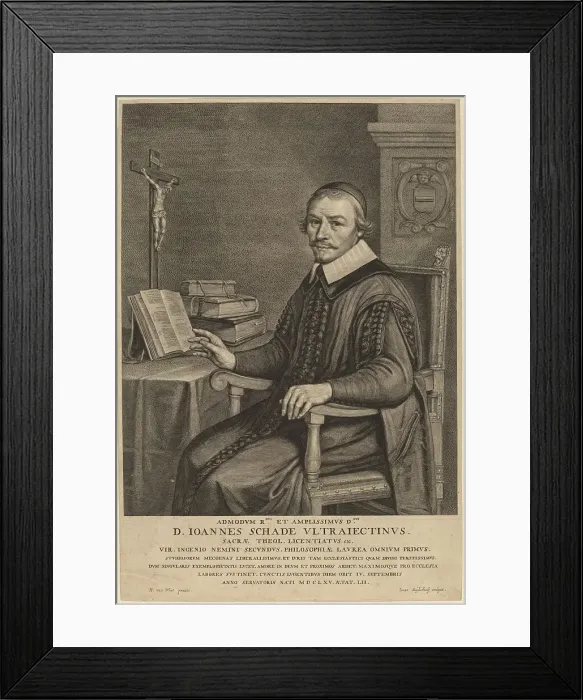 Framed Print : Johannes Schade. Creator: Jonas Suyderhoef Framed Print : Johannes Schade. Creator: Jonas Suyderhoef