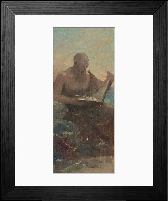 Framed Print : Esquisse pour la mairie de Courbevoie : Les âges de la vie, 1884. Creators: Ernest Jean Delahaye, Louis Picard Framed Print : Esquisse pour la mairie de Courbevoie : Les âges de la vie, 1884. Creators: Ernest Jean Delahaye, Louis Picard