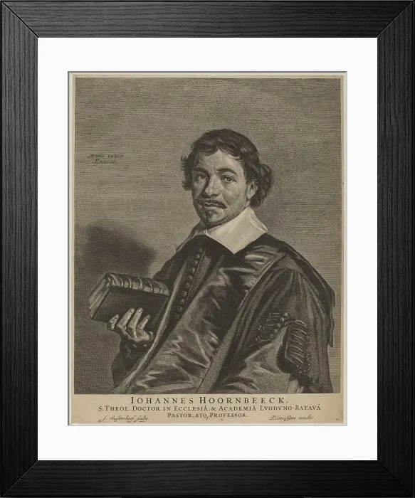 Framed Print : Jan Hoornbeeck. Creator: Jonas Suyderhoef Framed Print : Jan Hoornbeeck. Creator: Jonas Suyderhoef