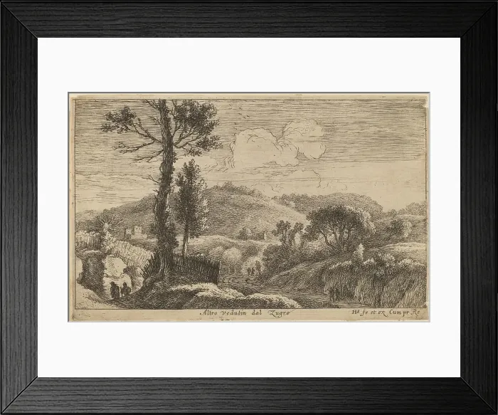 Framed Print : Third View of Zugro. Creator: Herman van Swanevelt Framed Print : Third View of Zugro. Creator: Herman van Swanevelt