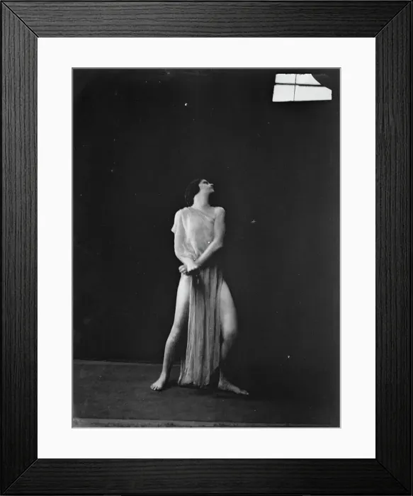 Framed Print : Wanger, Beatrice, Miss, 1918 or 1919. Creator: Arnold Genthe Framed Print : Wanger, Beatrice, Miss, 1918 or 1919. Creator: Arnold Genthe