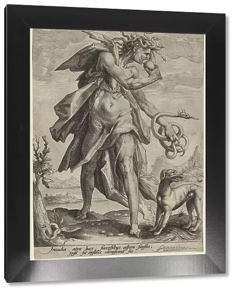 Envy, c. 1587. Creator: Jacob Matham