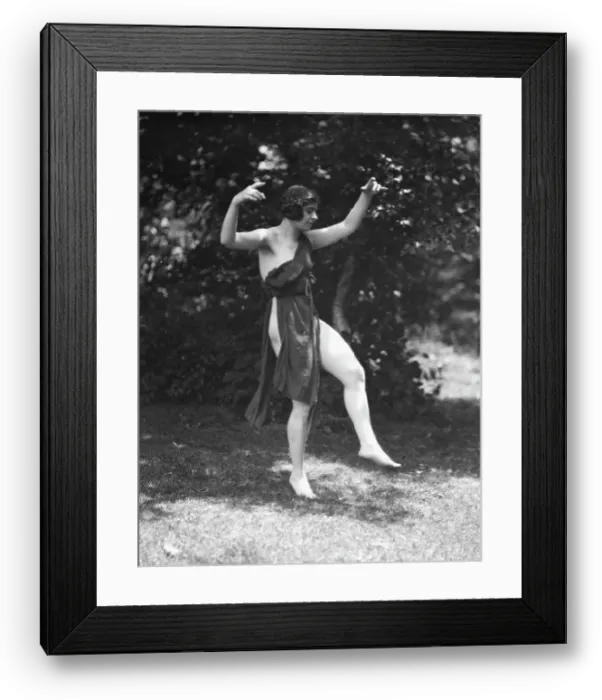 Framed Print : Wanger, Beatrice, Miss, 1921 June 21. Creator: Arnold Genthe Framed Print : Wanger, Beatrice, Miss, 1921 June 21. Creator: Arnold Genthe