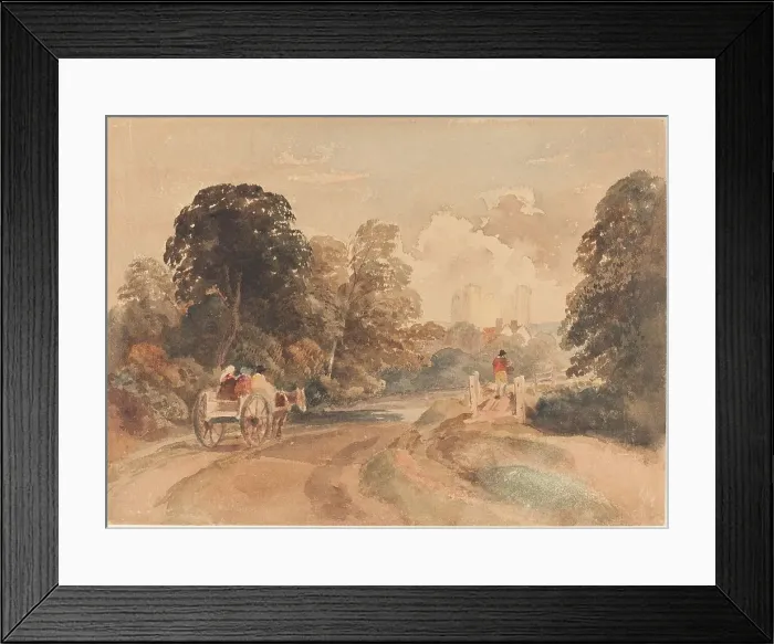Framed Print : Landscape. Creator: Peter de Wint Framed Print : Landscape. Creator: Peter de Wint
