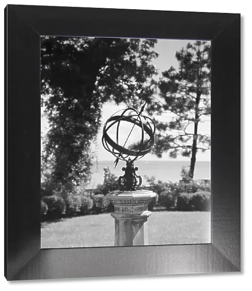 Edge, Charles N. garden, 1933 June 18. Creator: Arnold Genthe