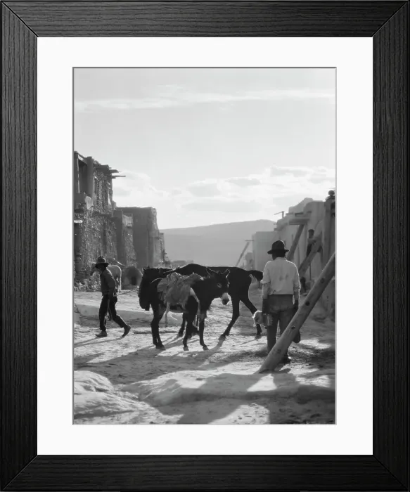 Framed Print : Acoma, New Mexico area views, between 1899 and 1928. Creator: Arnold Genthe Framed Print : Acoma, New Mexico area views, between 1899 and 1928. Creator: Arnold Genthe
