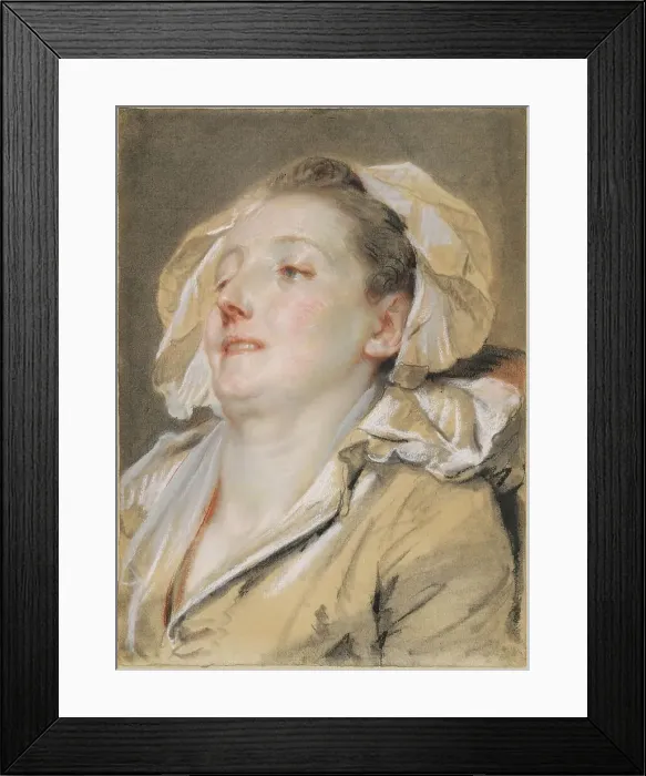 Framed Print : The Well-Loved Mother, 1765. Creator: Jean-Baptiste Greuze Framed Print : The Well-Loved Mother, 1765. Creator: Jean-Baptiste Greuze