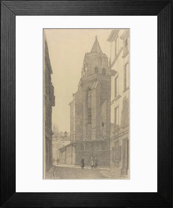 Framed Print : Apse of St.-Didier, Avignon, 1922. Creator: Frederick Landseer Maur Griggs Framed Print : Apse of St.-Didier, Avignon, 1922. Creator: Frederick Landseer Maur Griggs