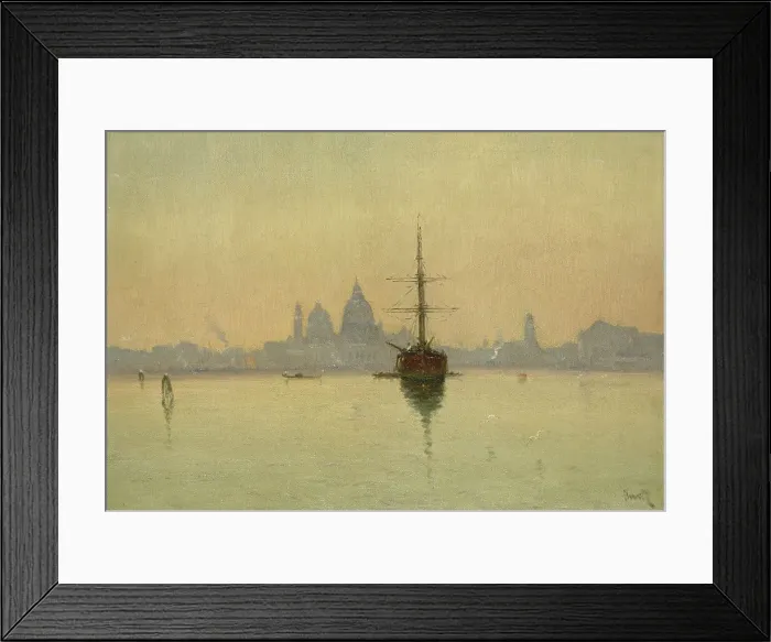 Framed Print : Venise, late 19th-early 20th century. Creator: Marie Joseph Leon Iwill Framed Print : Venise, late 19th-early 20th century. Creator: Marie Joseph Leon Iwill