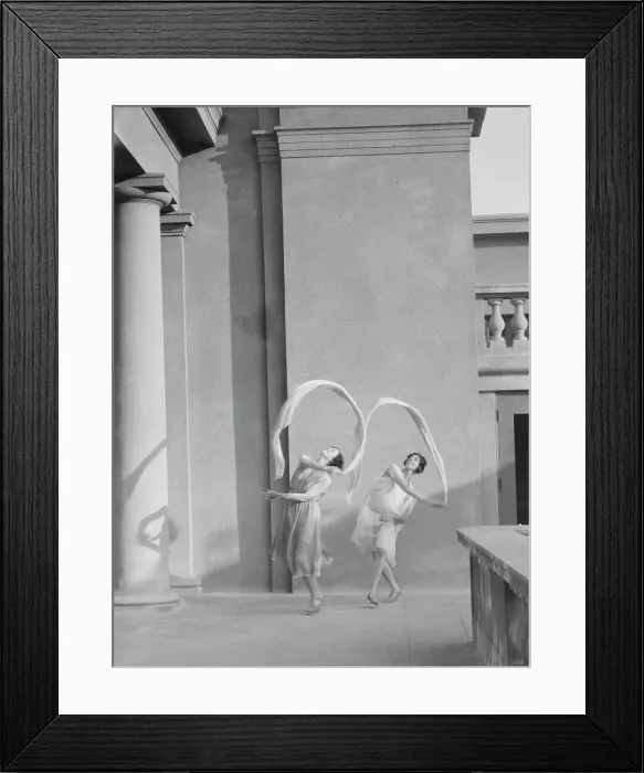 Framed Print : University of California at Berkeley dancers, 1927 Creator: Arnold Genthe Framed Print : University of California at Berkeley dancers, 1927 Creator: Arnold Genthe