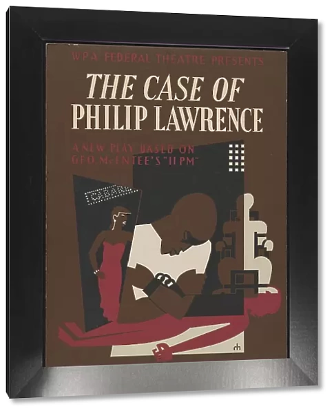 The Case of Philip Lawrence 2, New York, 1937. Creator: Unknown