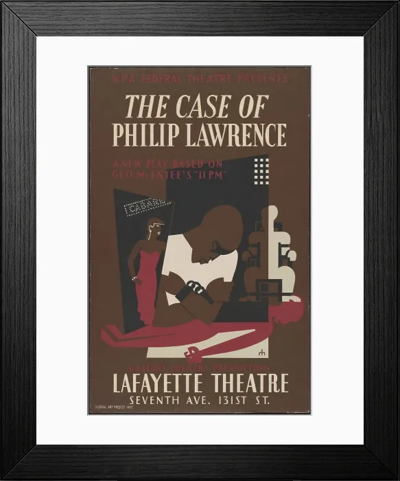 Framed Print : The Case of Philip Lawrence 2, New York, 1937. Creator: Unknown Framed Print : The Case of Philip Lawrence 2, New York, 1937. Creator: Unknown