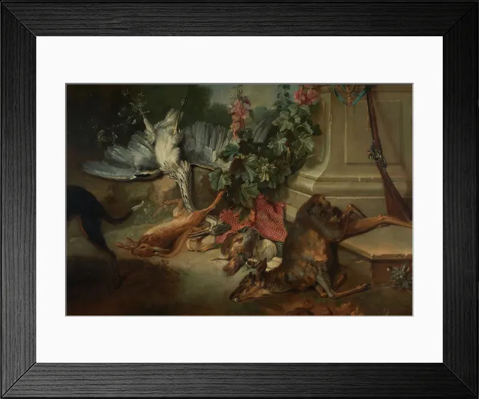 Framed Print : Le Retour de la chasse, 1732. Creator: Unknown Framed Print : Le Retour de la chasse, 1732. Creator: Unknown