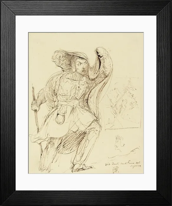 Framed Print : Studies for a Scene from Dante's Inferno'. Creator: George Hayter. Studies for a Scene from Dante's Inferno'. Creator: George Hayter Framed Print : Studies for a Scene from Dante's Inferno'. Creator: George Hayter. Studies for a Scene from Dante's Inferno'. Creator: George Hayter