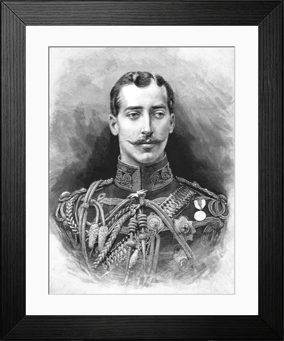 Framed Print : The Royal Betrothal - HRH Prince Albert Victor of Wales, 1891. Creator: Unknown Framed Print : The Royal Betrothal - HRH Prince Albert Victor of Wales, 1891. Creator: Unknown