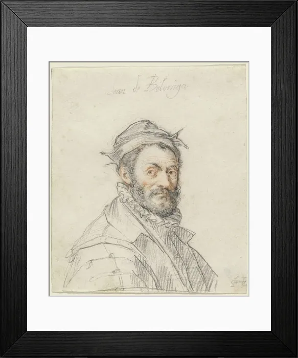 Framed Print : Giovanni da Bologna, c. 1587. Creator: Joseph Heintz the Elder Framed Print : Giovanni da Bologna, c. 1587. Creator: Joseph Heintz the Elder