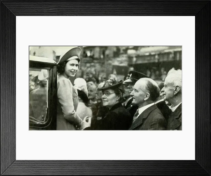 Framed Print : Victory Tour of East End of London - 9th May, 1945, 1947. Creator: Unknown Framed Print : Victory Tour of East End of London - 9th May, 1945, 1947. Creator: Unknown