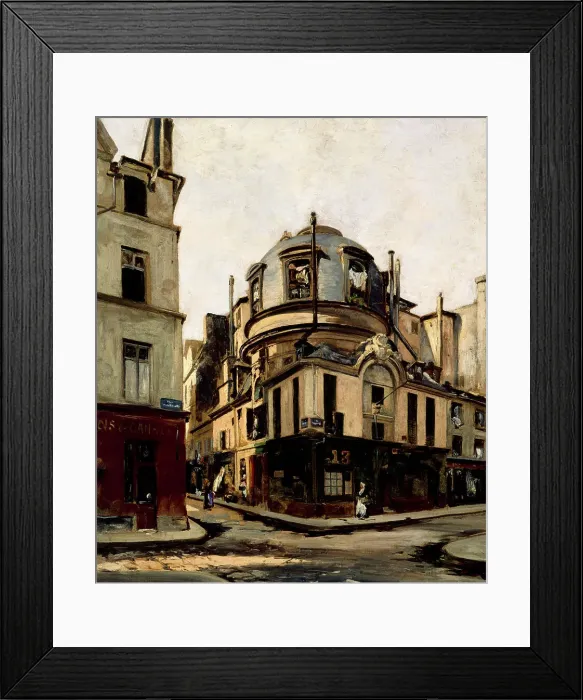 Framed Print : Vue de l'amphithéâtre de l'ancienne faculté de Médecine, à l'angle de la rue de la Bûcherie... 1886 Creator: Emmanuel Lansyer Framed Print : Vue de l'amphithéâtre de l'ancienne faculté de Médecine, à l'angle de la rue de la Bûcherie... 1886 Creator: Emmanuel Lansyer