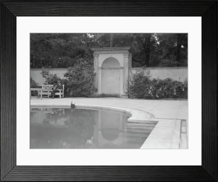 Framed Print : Vanderlip, Frank A. house and school, 1918 Creator: Arnold Genthe Framed Print : Vanderlip, Frank A. house and school, 1918 Creator: Arnold Genthe