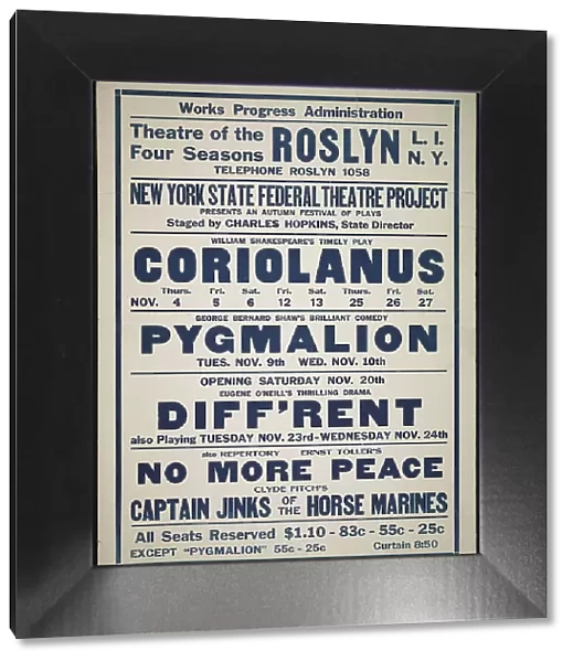 Coriolanus, Roslyn, [193-]. Creator: Unknown
