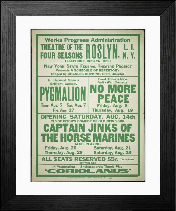 Framed Print : Pygmalion, Roslyn, NY, [1930s]. Creator: Unknown