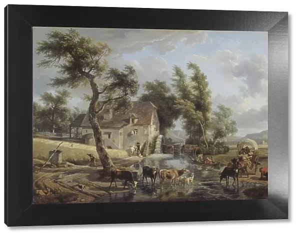 Le moulin, between 1772 and 1829. Creator: Jean-Louis Demarne