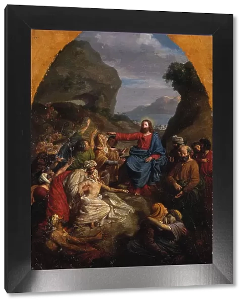 Esquisse pour Notre-Dame de Paris : Jésus-Christ guérissant les malades, between 1828 and 1835. Creator: Jean-Pierre Granger