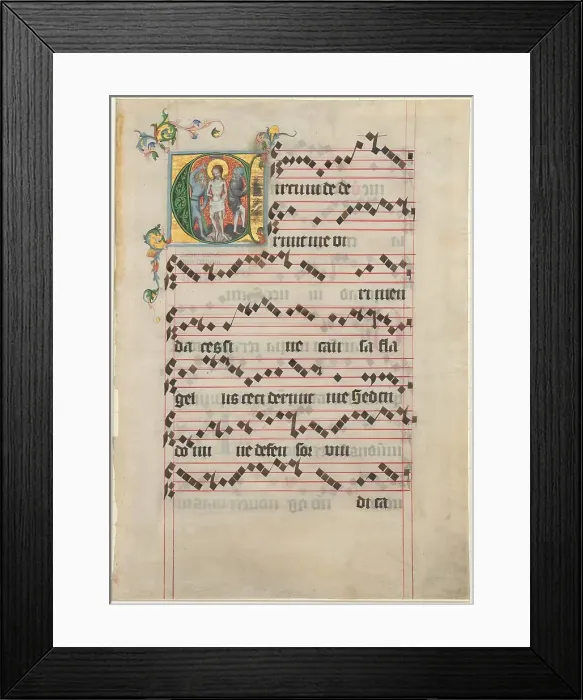 Framed Print : The Flagellation, 1400 / 1405. Creator: Master of the Golden Bull, Follower of Framed Print : The Flagellation, 1400 / 1405. Creator: Master of the Golden Bull, Follower of