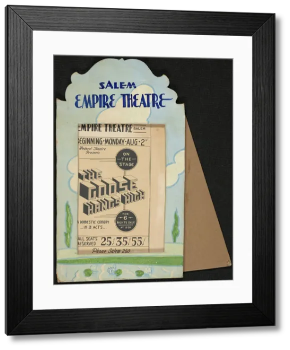 Framed Print : The Goose Hangs High, Salem, MA, [193-]. Creator: Unknown