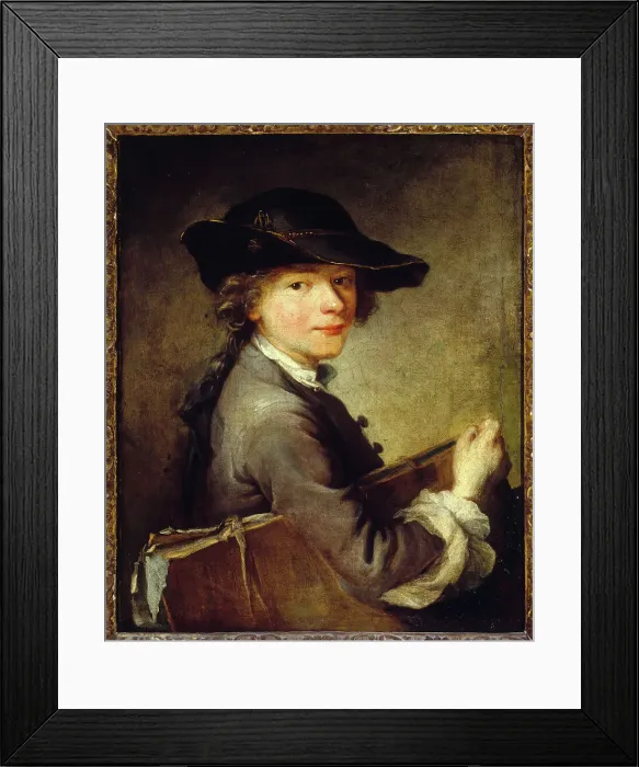 Framed Print : Carle Vernet (1758-1836), c.1769. Creator: Nicolas Bernard Lepicie Framed Print : Carle Vernet (1758-1836), c.1769. Creator: Nicolas Bernard Lepicie
