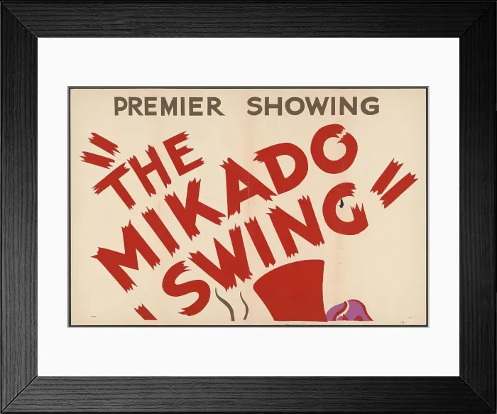 Framed Print : The Mikado Swing, San Diego, [193-]. Creator: Unknown