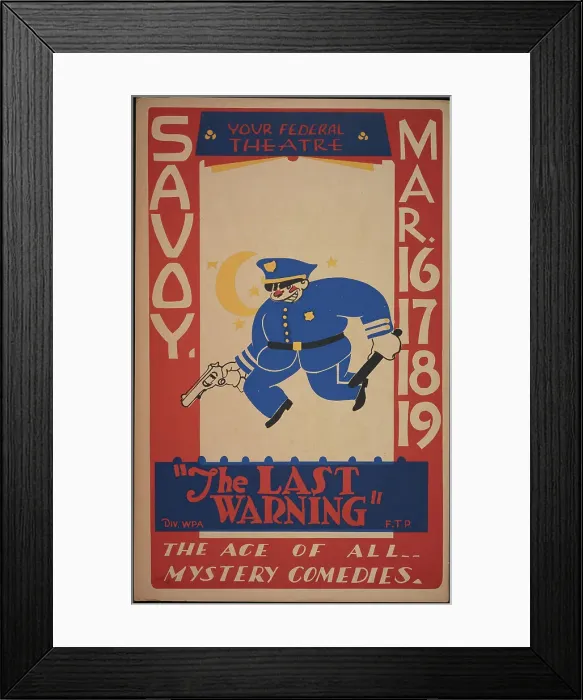 Framed Print : The Last Warning, San Diego, 1938. Creator: Unknown Framed Print : The Last Warning, San Diego, 1938. Creator: Unknown