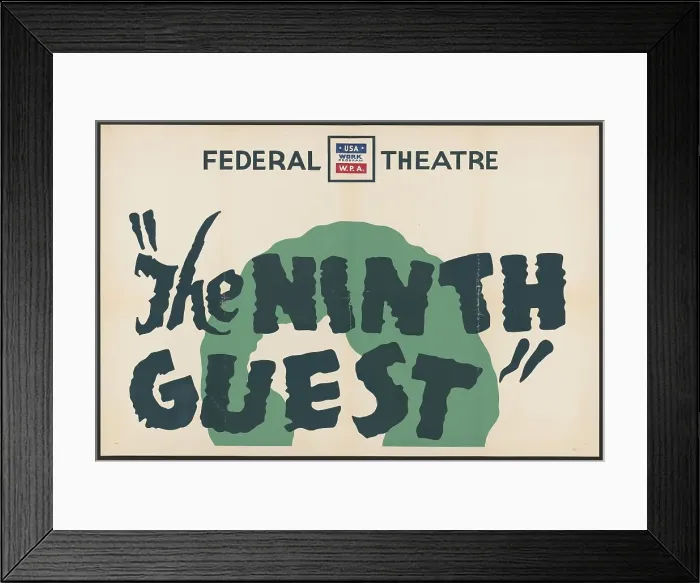 Framed Print : The Ninth Guest, San Diego, 1939. Creator: Unknown Framed Print : The Ninth Guest, San Diego, 1939. Creator: Unknown