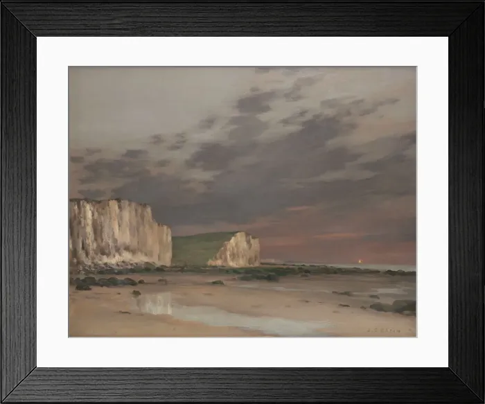 Framed Print : Mesnilval, c1894. Creator: Jean-Charles Cazin Framed Print : Mesnilval, c1894. Creator: Jean-Charles Cazin