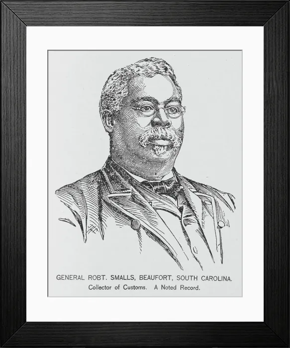 Framed Print : General Robt. Smalls, Beaufort, South Carolina; Collector of Customs, 1902. Creator: Unknown Framed Print : General Robt. Smalls, Beaufort, South Carolina; Collector of Customs, 1902. Creator: Unknown