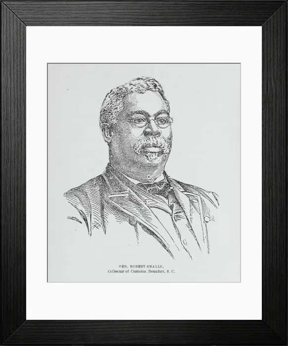 Framed Print : Gen. Robert Smalls, Collector or Customs... (1899?). Creator: Unknown Framed Print : Gen. Robert Smalls, Collector or Customs... (1899?). Creator: Unknown