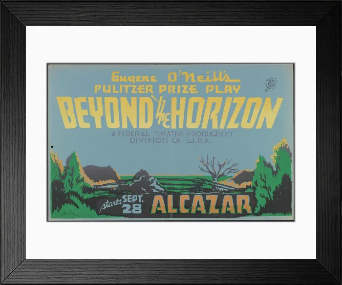 Framed Print : Beyond the Horizon, San Francisco, 1937. Creator: Unknown Framed Print : Beyond the Horizon, San Francisco, 1937. Creator: Unknown